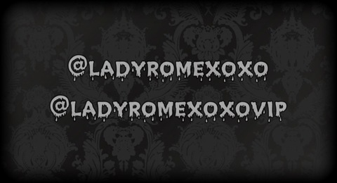 ladyromexoxovip onlyfans leaked picture 2