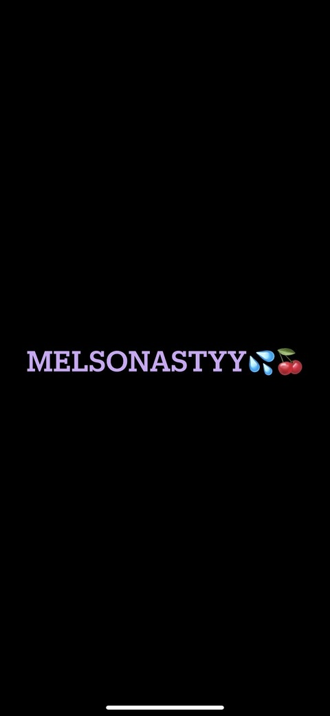 melsonastyy onlyfans leaked picture 2