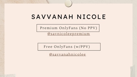 savvanahnicolee onlyfans leaked picture 2