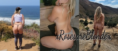 xrosesareblondex onlyfans leaked picture 2